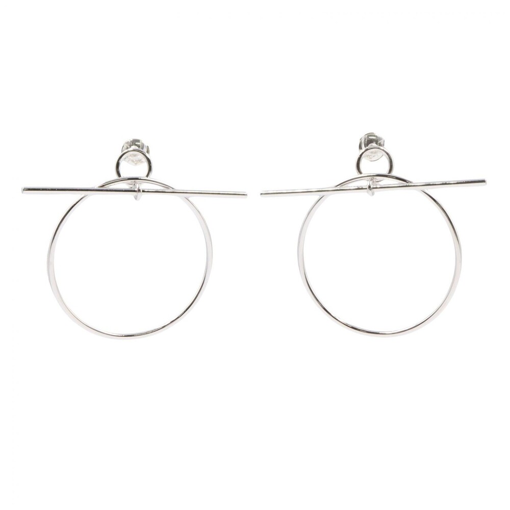 Hermes Echappee Pm Pierced Earrings #355526H89B